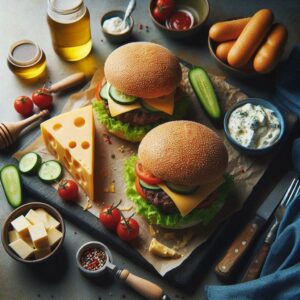10 Queijos Irresistíveis para Transformar seu Hambúrguer em uma Experiência Incrível