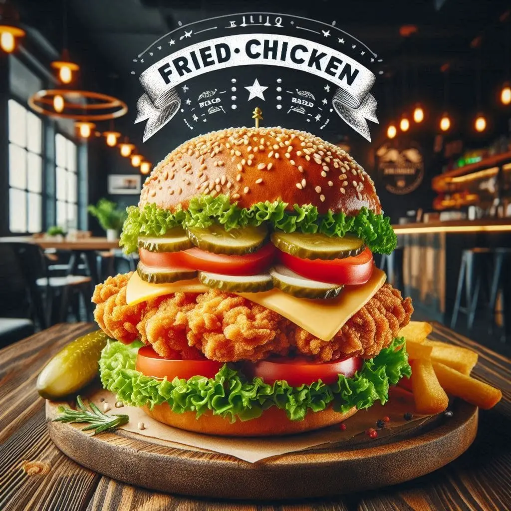 A Ascensão dos Hambúrgueres de Frango Frito Uma Nova Tendência nas Hamburguerias