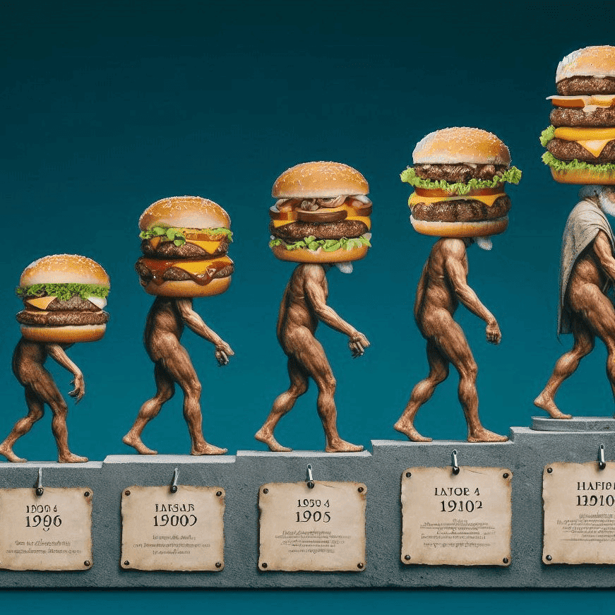 Evolução do Hambúrguer A transformação do clássico até as versões modernas